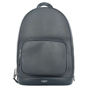 Burberry Rocco Backpack in Black Grainy Leather